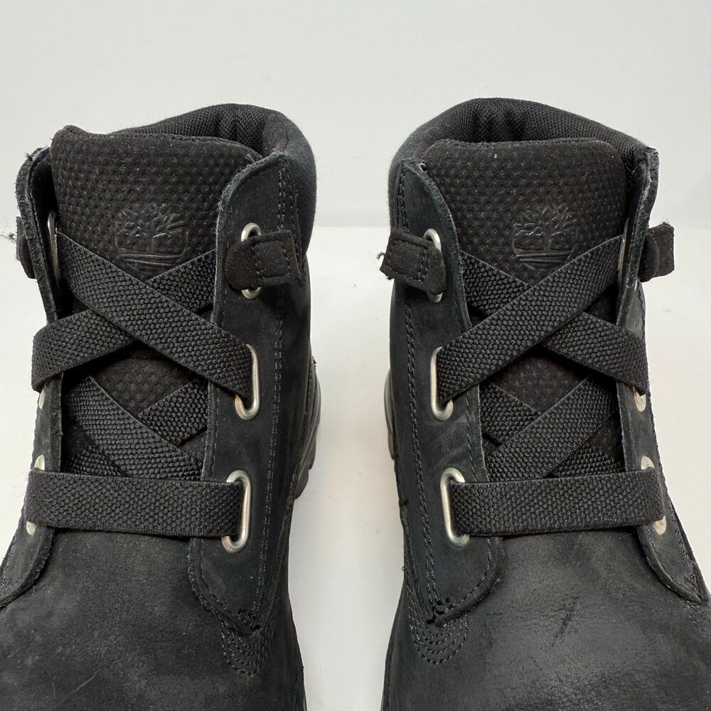 Timberland Hiking Boots Women's 7 Black Suede Leather Hikers Outdoors - Picture 8 of 12